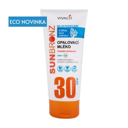 Opalovací mléko SUN BRONZ SPF 30 - Coral Friendly