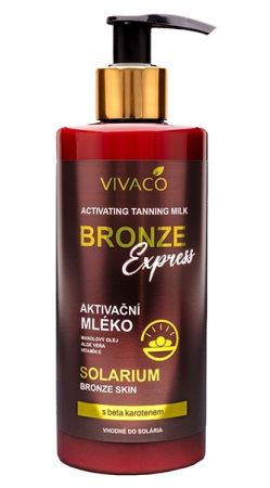 Bronze Express aktivační mléko do solária