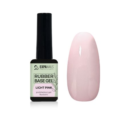 UV/LED gel Rubber base - Light Pink 11 ml