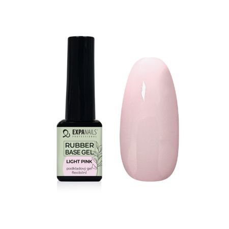 UV/LED gel Rubber base - Light Pink 5 ml