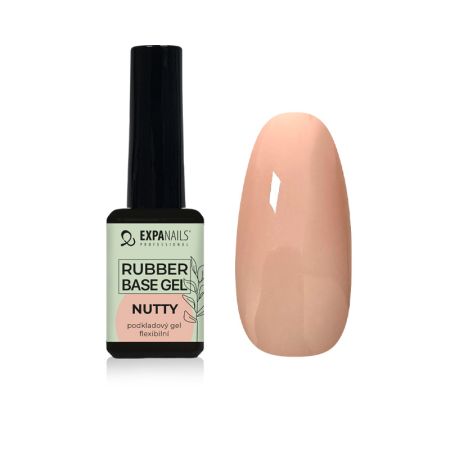 UV/LED gel Rubber base - Nutty 11 ml