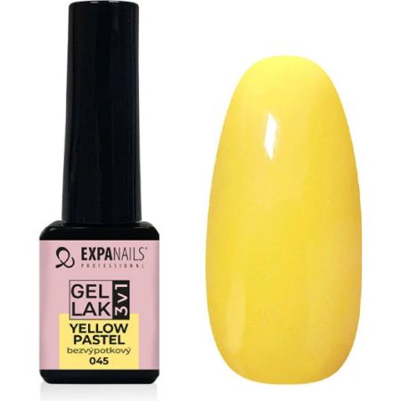 UV/LED Gel lak 3v1 - Yellow pastel 5 ml