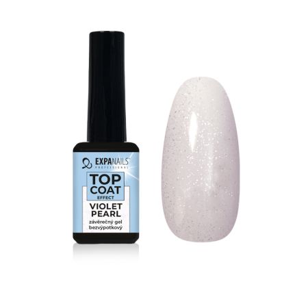 UV/LED gel Top coat effect - Violet pearl 11 ml