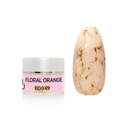 UV/LED gel barevný - Floral Orange 5g