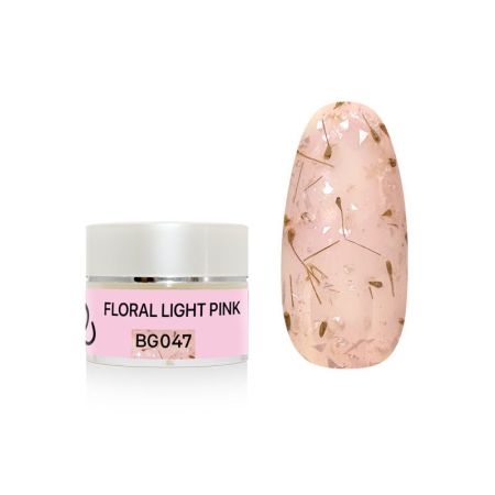 UV/LED gel barevný - Floral Light Pink 5g