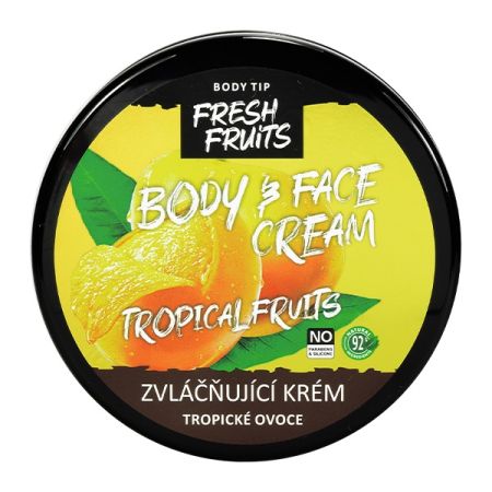 Zvláčňující krém na obličej a tělo Tropické ovoce BODY TIP