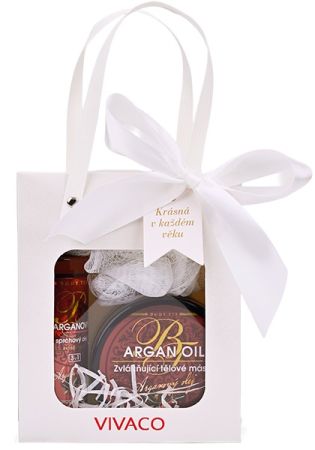 Dárková taška kosmetiky s arganovým olejem