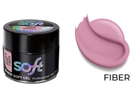 Platinum BOOSTER New Fiber Soft Gel - Cover Pink , 40g