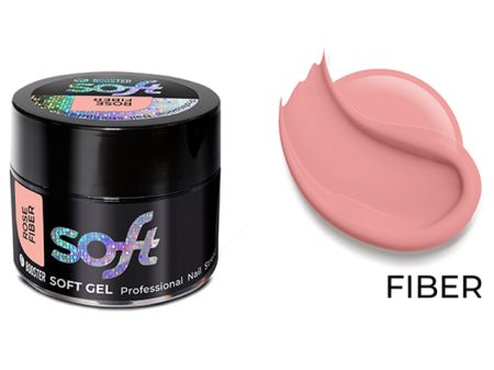 Platinum BOOSTER New Fiber Soft Gel - Rose , 40g