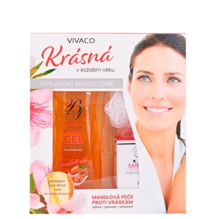 Dárková kazeta kosmetiky s mandlovým olejem