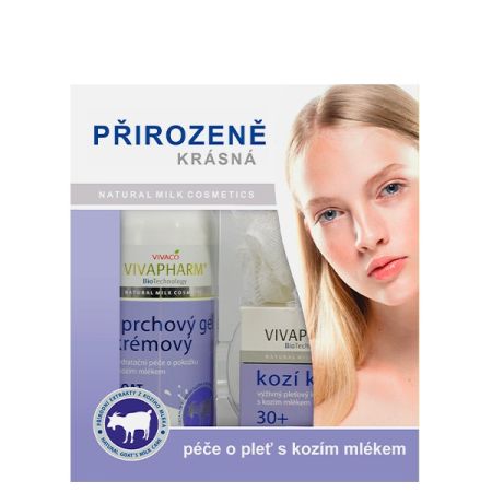 Dárková kazeta kosmetiky s kozím mlékem