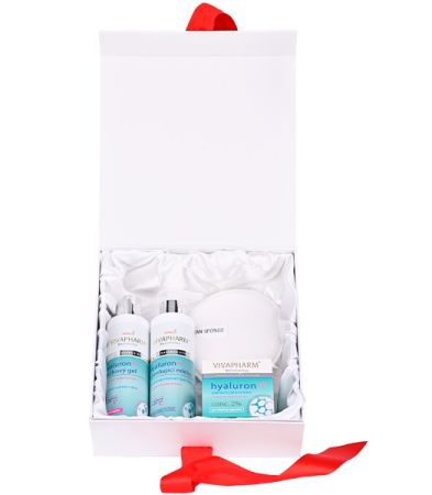 Dárkový box kosmetiky s kyselinou hyaluronovou