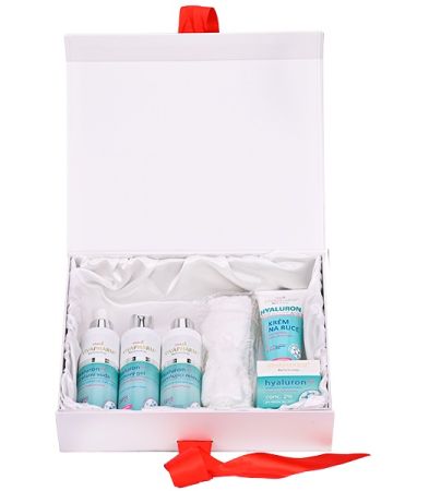 Dárkový box kosmetiky s kyselinou hyaluronovou