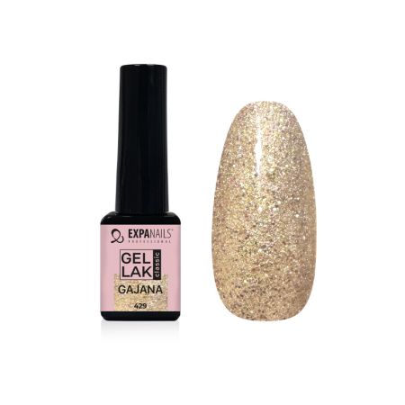 UV/LED Gel lak - Gajana třpyt 5 ml