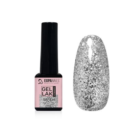 UV/LED Gel lak - Safieh třpyt 5 ml