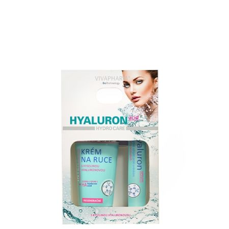 Dárková kazeta kosmetiky s kyselinou hyaluronovou