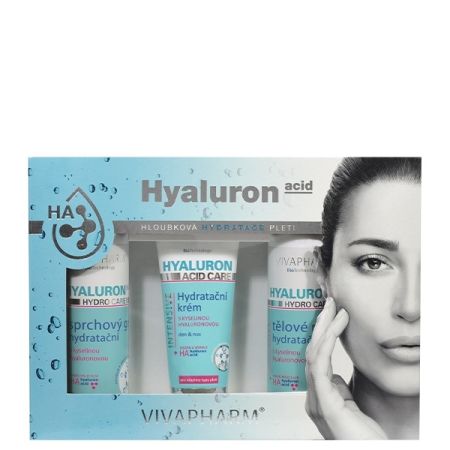 Dárková kazeta kosmetiky s kyselinou hyaluronovou