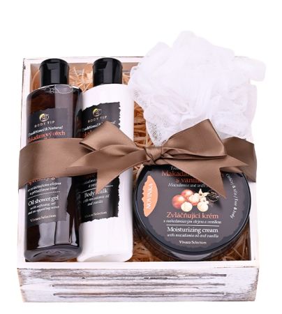 Dárkové balení kosmetiky Makadamový ořech & Vanilka