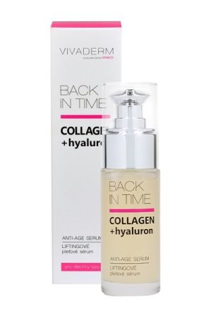 Liftingové pleťové sérum COLLAGEN + hyaluron BACK IN TIME
