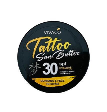 Opalovací máslo na tetování SPF 30
