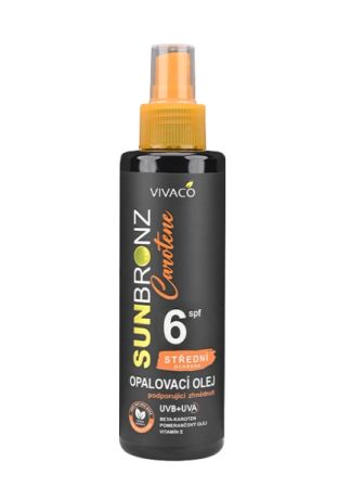 Opalovací olej Carotene SPF 6 SUNBRONZ