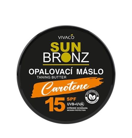 Opalovací máslo SPF 15 Carotene SUN BRONZ