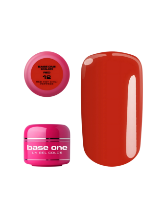 Silcare Red Hot Chili Peppers barevný gel 5g base one UV COLOR