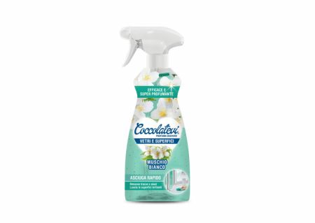 COCCOLATEVI VETRI & SUPERFICI MUSCHIO BIANCO - Čistič skla a povrchů 625 ml
