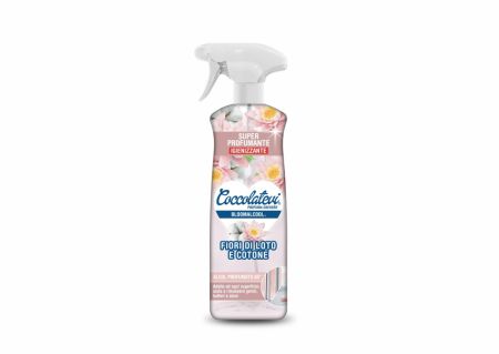 COCCOLATEVI BLOOMALCOOL FIORI DI LOTO E COTONE- čisticí alkoholový přípravek 750 ml