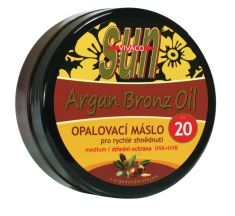 Opalovací máslo s bio arganovým olejem SPF 20 SUN 