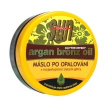Máslo po opalování s arganovým olejem a rozjasňujícími glitry SUN VITAL 200ml