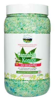 Sůl do koupele CannaCare  HERB EXTRACT                   1200g