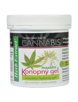 Masážní gel CannaCare HERB EXTRACT                    250 ml