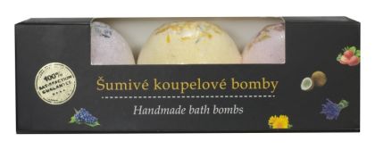 Koupelová bomba Levandule, Měsíček, Růže BODY TIP                   3 x 45 g