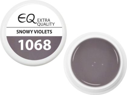 EBD 1068  Extra Quality Max Cover Gel - SNOWY VIOLETS, 5g (silver line