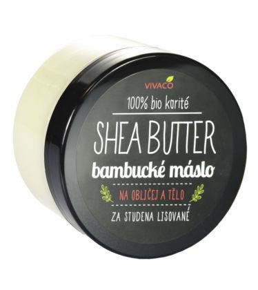 BIO Bambucké máslo Karité na obličej a tělo                   100 ml
