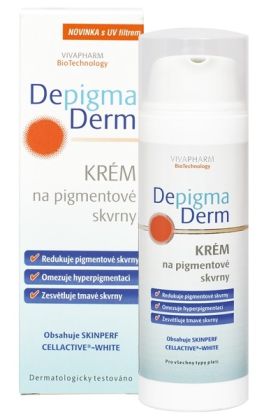 Krém na pigmentové skvrny DepigmaDerm VIVAPHARM                    50ml