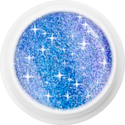 EBD 338 - BLUE CRYSTAL - holografická světle modrá , 5 g