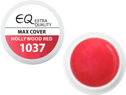 EBD 1037 - Extra Quality Max Cover Gel - HOLLYWOOD RED, 5g (silver line)