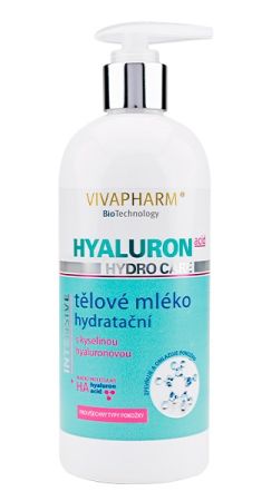Tělové mléko s kyselinou hyaluronovou VIVAPHARM 400 ml
