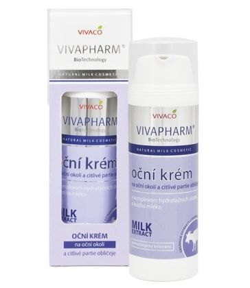 Oční krém s kozím mlékem VIVAPHARM                    50 ml