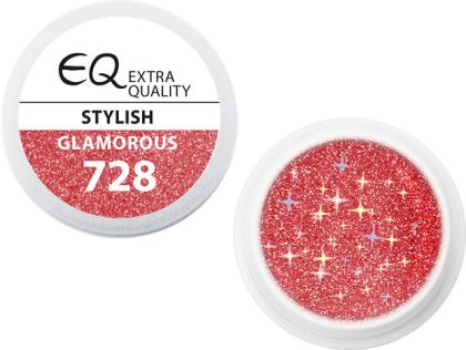 EBD 728 - Extra Quality Color Gel - STYLISH, 5g (silver line)