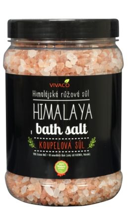 Himalájská růžová sůl do koupele                   1500g