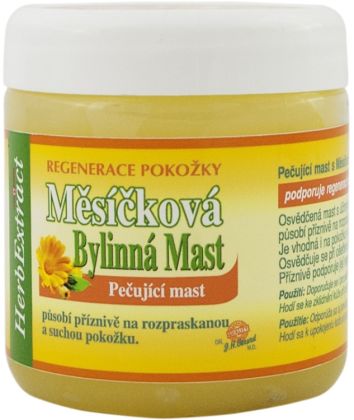 Měsíčková bylinná mast HERB EXTRACT 
                   250 ml
