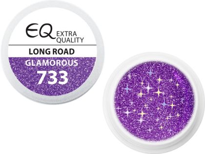 733 - Extra Quality Color Gel - LONG ROAD, 5g (silver line