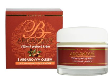  Pleťový krém s BIO arganovým olejem BODY TIP          50 ml