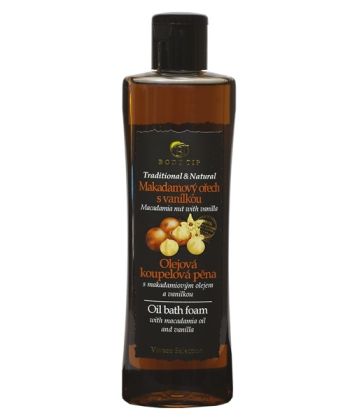 Olejová pěna do koupele Makadamový ořech s vanilkou BODY TIP                   200 ml