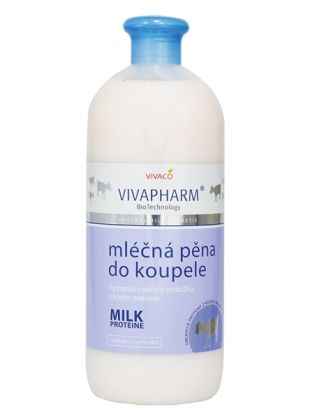 Mléčná pěna do koupele s kozím mlékem VIVAPHARM                   1000 ml