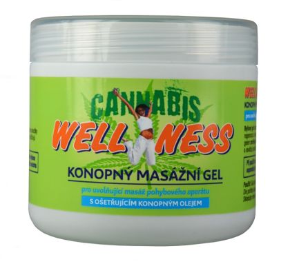 Masážní gel Wellness CannaCare
                   500 ml