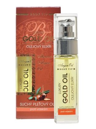 Luxury Gold Oil pleťový olejový elixír BODY TIP